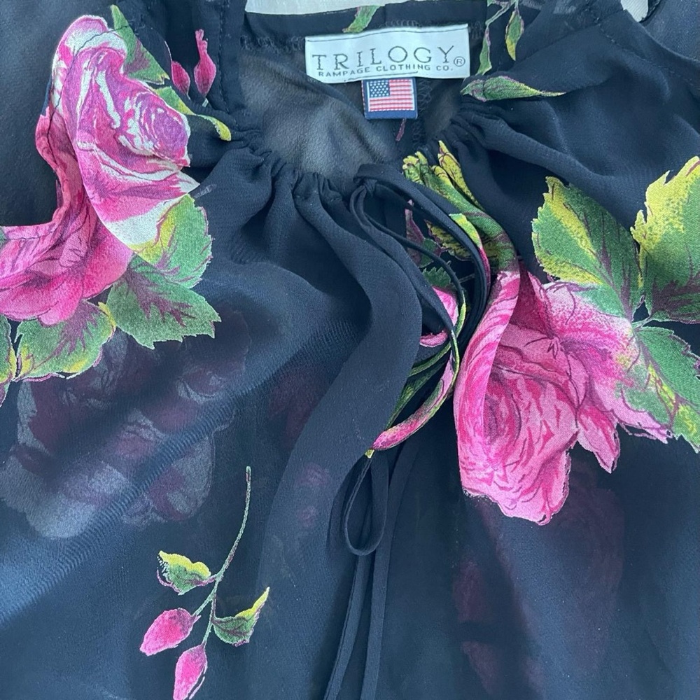 Vintage Floral Top